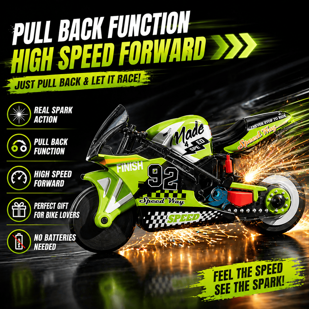 Sparkie™ Fire Bike (8 Pcs Remaining)